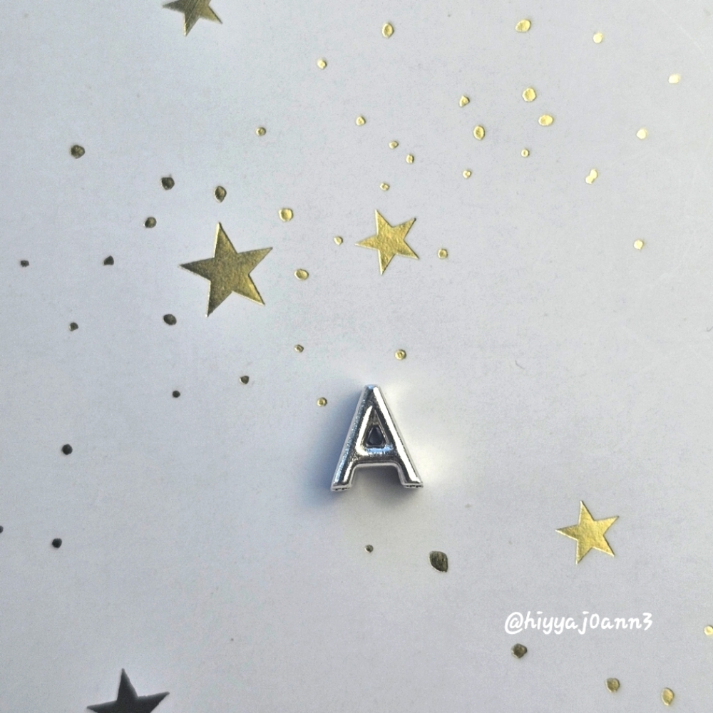 Authentic PANDORA- A Alphabet Charm